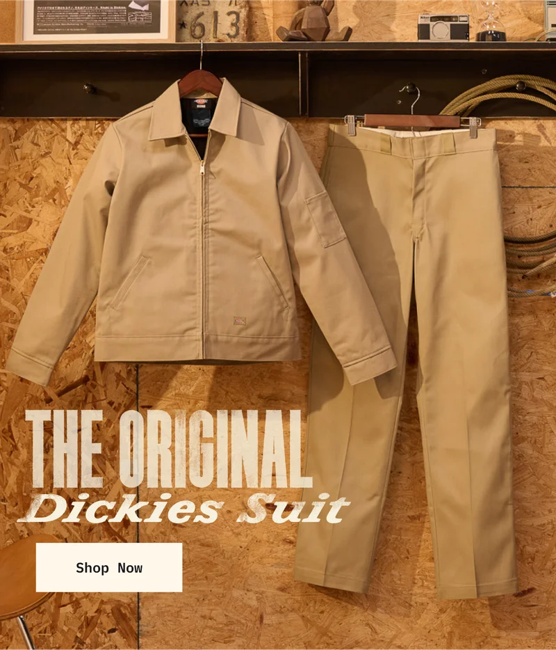 THE ORIGINAL Dickies Suit. Shop Now