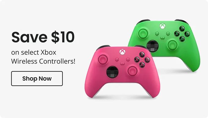Save $10 on select Xbox Wireless Controllers! | Shop Now
