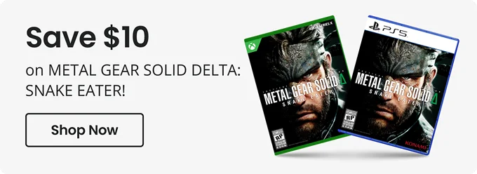 Save $10 on METAL GEAR SOLID DELTA: SNAKE EATER! | Shop Now