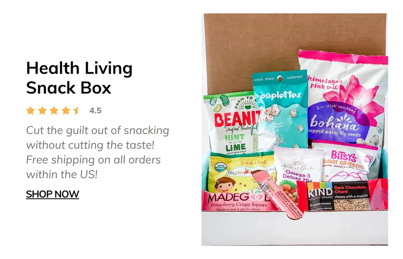 HealthyMe Living Snack Box
