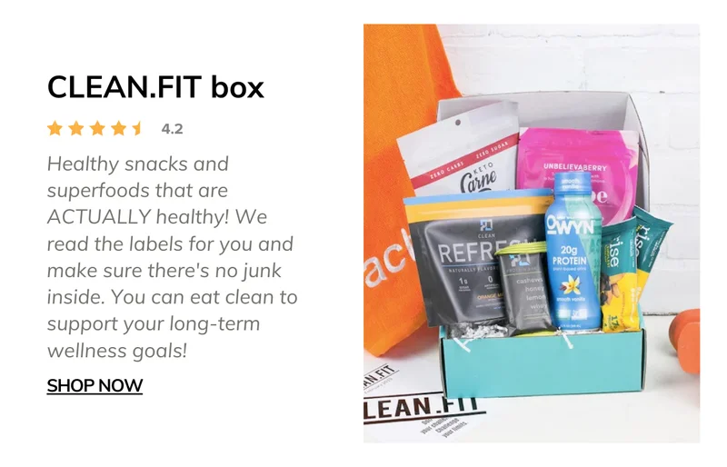 CLEAN.FIT box