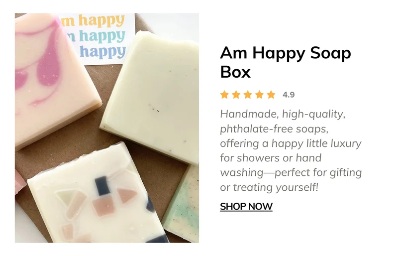 Am Happy Soap Monthly Subscription Box