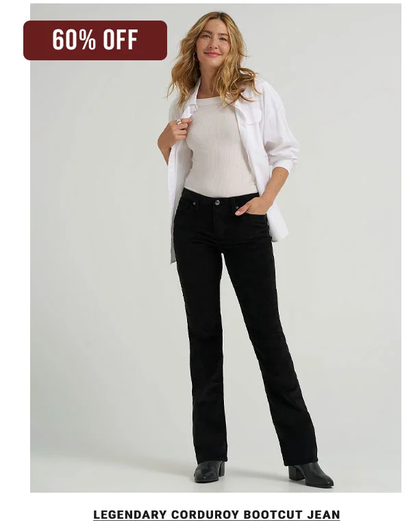 Cordurory Bootcut Jean