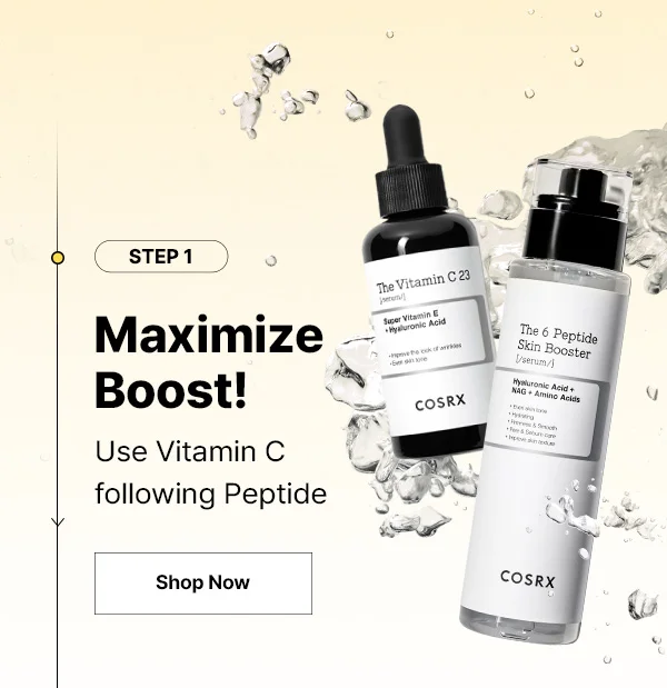 Maximize Boost!, Shop Peptide Serum →