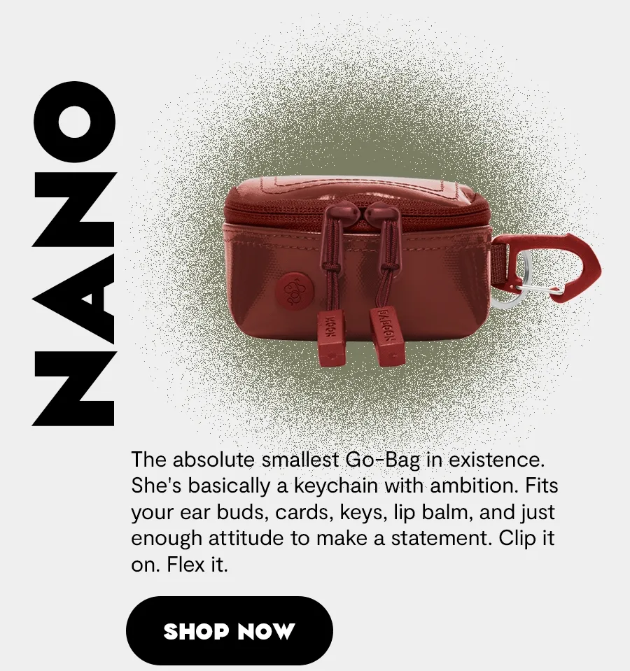 Go-Bag Nano and Go-Bag Micro