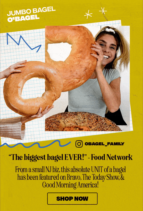 Jumbo Bagel