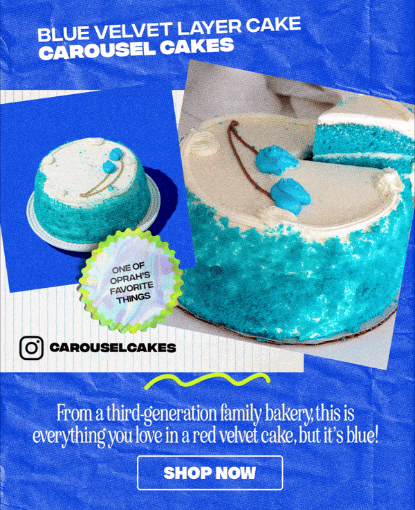 Blue Velvet Layer Cake