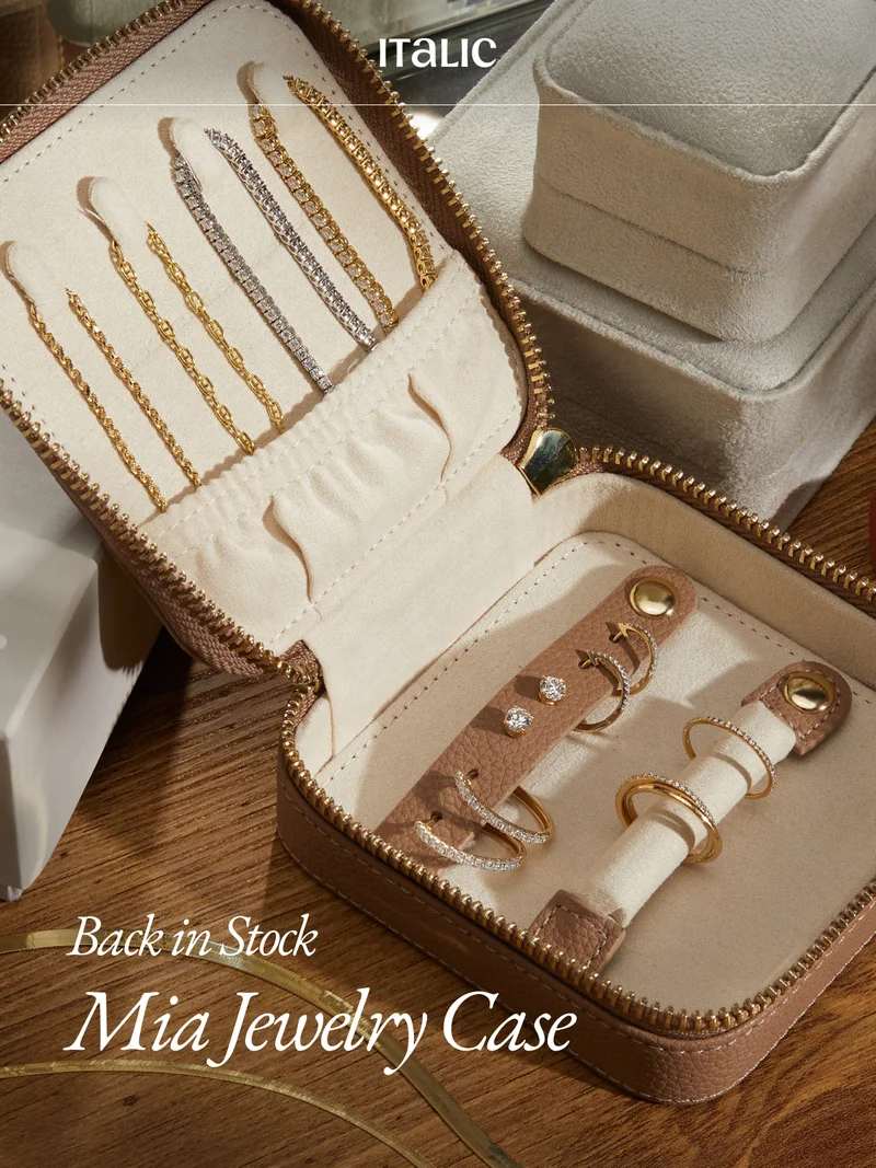 Back in Stock: Mia Jewelry Case