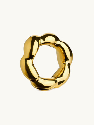 Gold-Plated Napkin Ring
