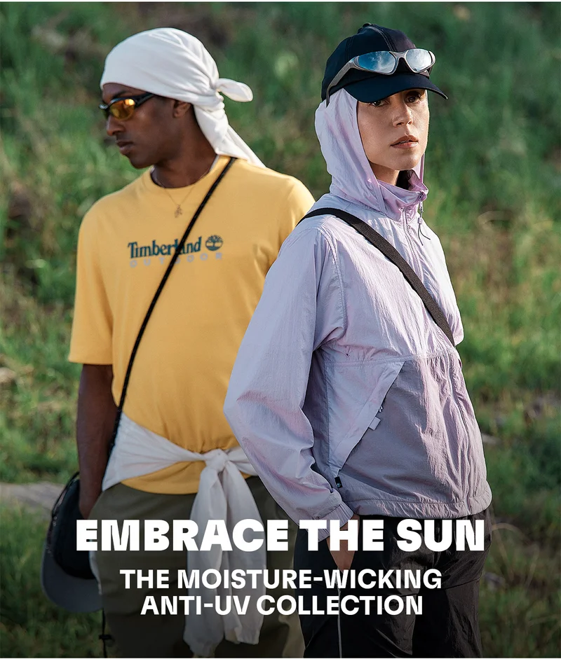 Embrace the sun. The Moisture-Wicking Anti-UV Collection