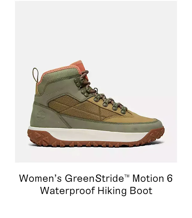 Women's&nbsp;Greenstride™ Motion 6 Waterproof Hiking Boot
