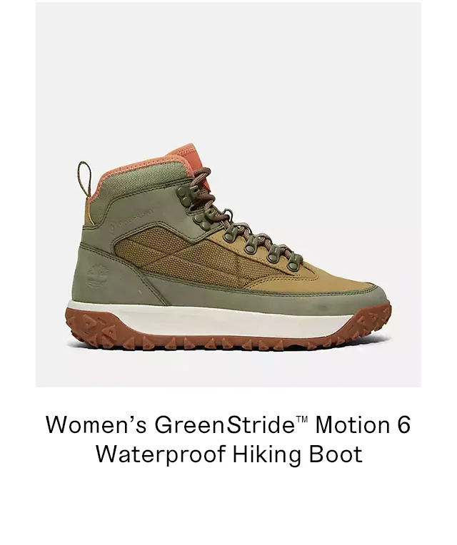 Women's&nbsp;Greenstride™ Motion 6 Waterproof Hiking Boot
