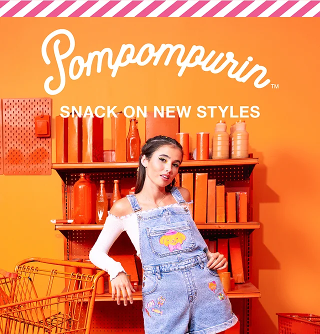 Pompompurin Snack on New Styles Shop Now