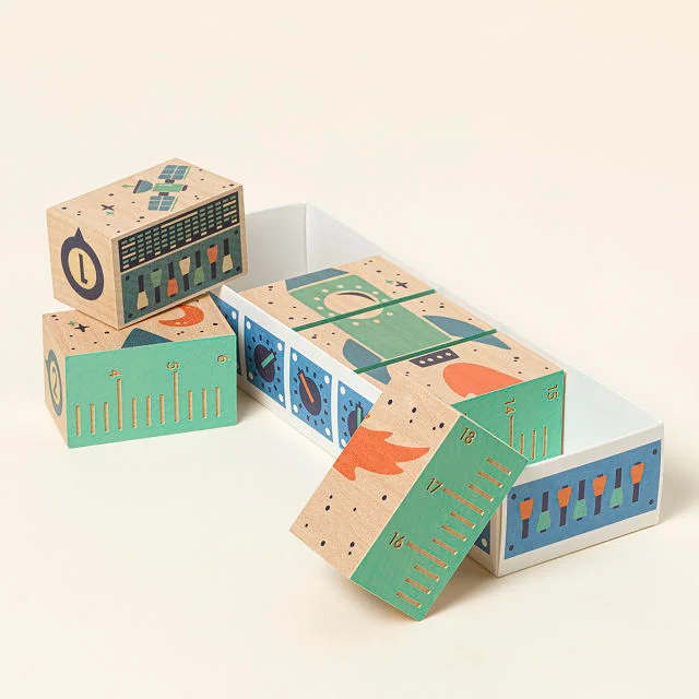 Stack Up, Countdown & Blast Off Block Set