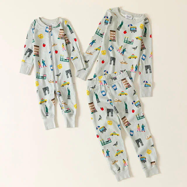 Goodnight, New York City Organic Cotton Pajamas