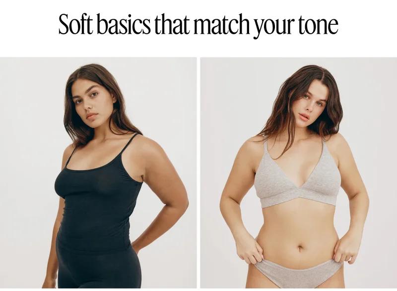 Soft basics that match your tone