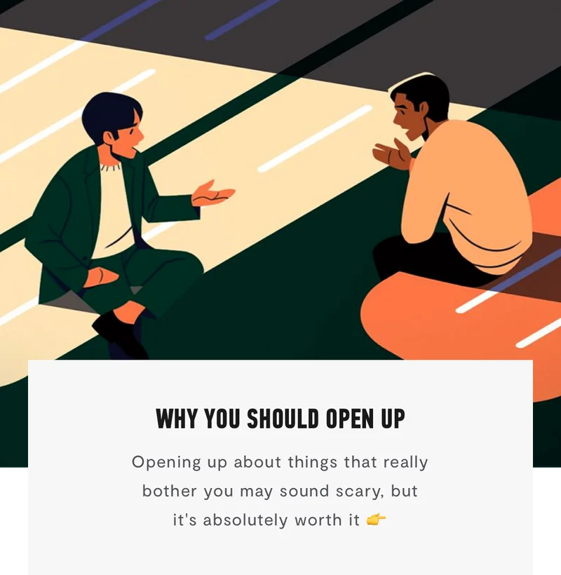 Why You Should Open Up