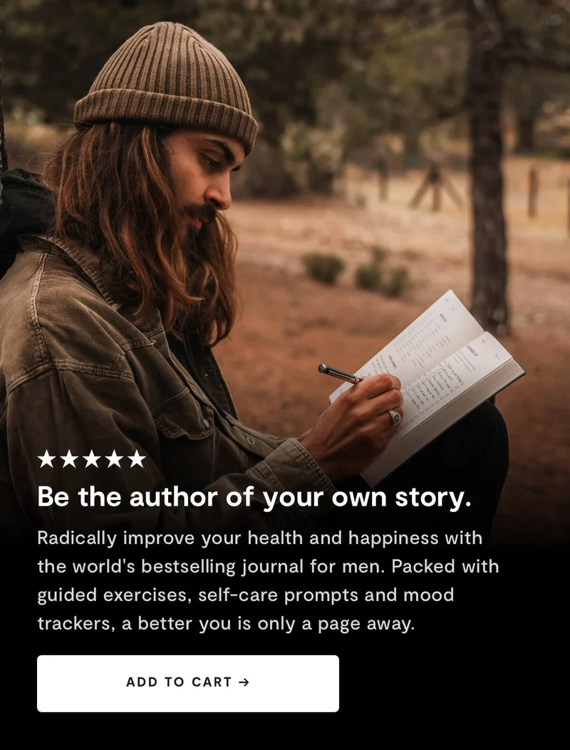 Be the author of your own story.