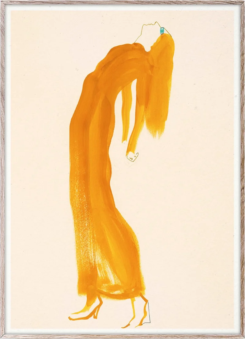 The Saffron Dress by Amalie Hegardt