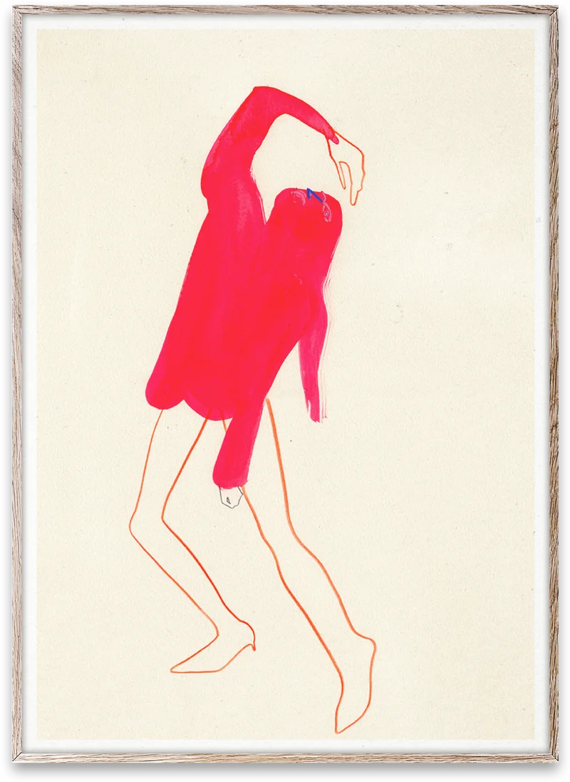 The Pink Pose by Amelie Hegardt