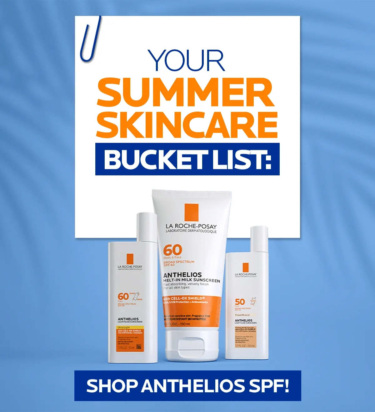 SHOP ANTHELIOS SPF