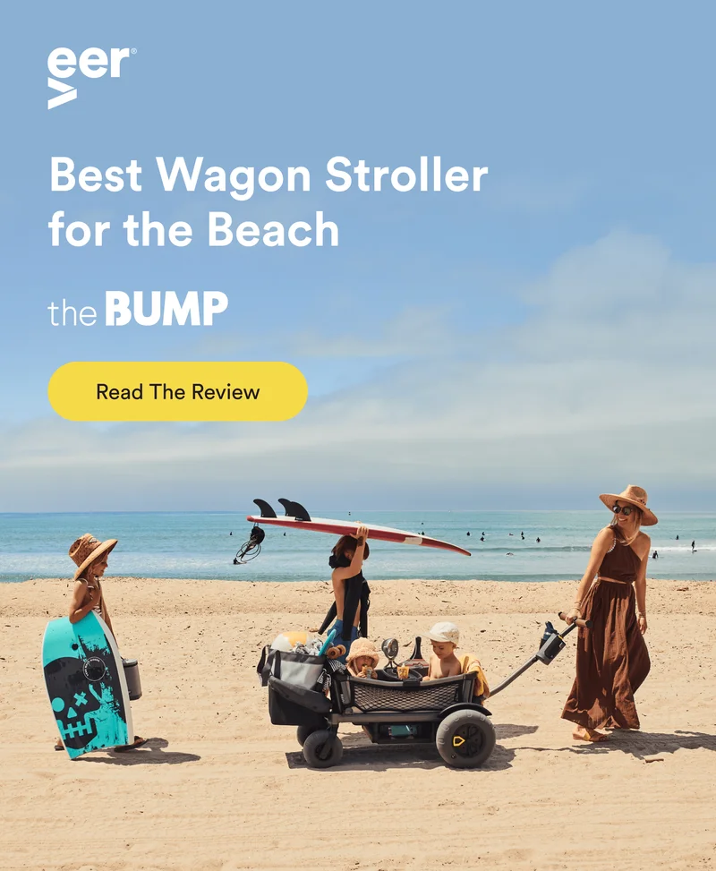 best wagon stroller for the beach - the bump - read the review