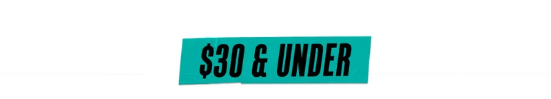 $30 & Under