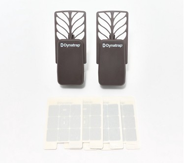 DynaTrap Set of 2 FlyLight Indoor Insect Traps w/ 4 Glue Cards