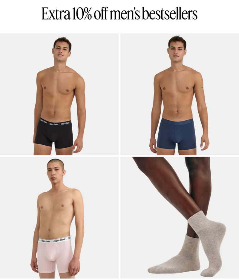 Extra 10% off men's bestsellers