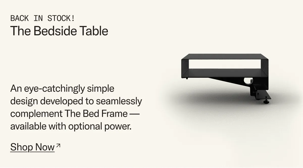 NEW! Headboard Hardware: Introducing our new, improved, studier, more supportive, easier-to-install, height-adjustable headboard hardware.