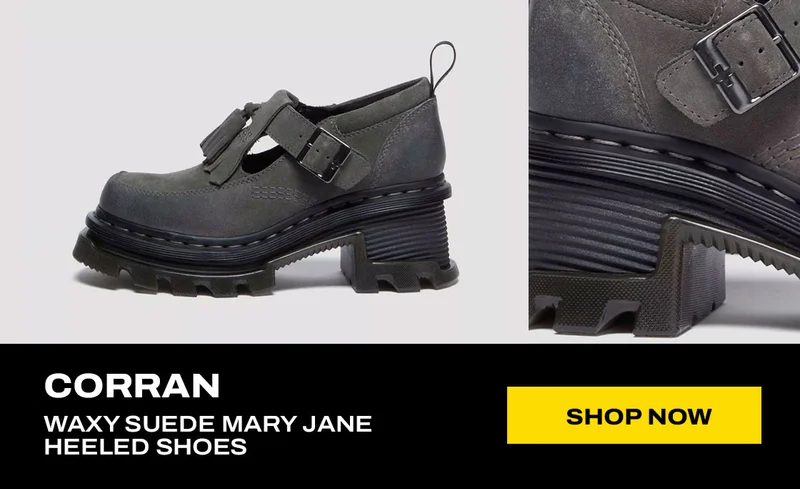 Corran Suede Mary Jane Shoes