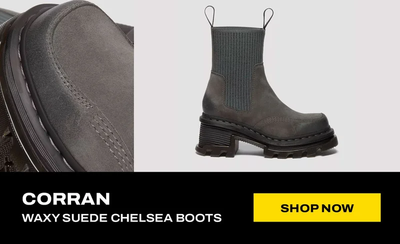 Corran Chelsea Suede Heeled Boots