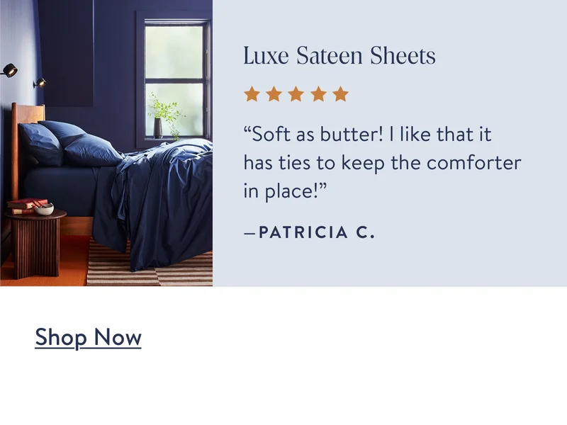 Luxe Sateen Sheets