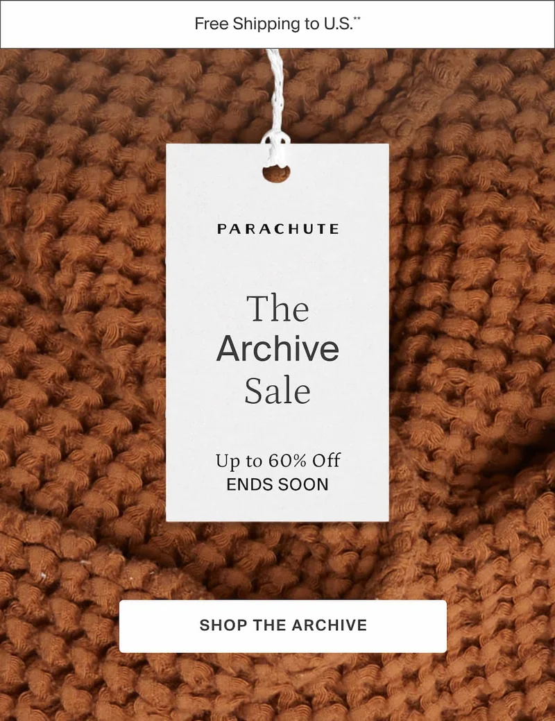 The Archive Sale: Up to 60% Off Ends Soon