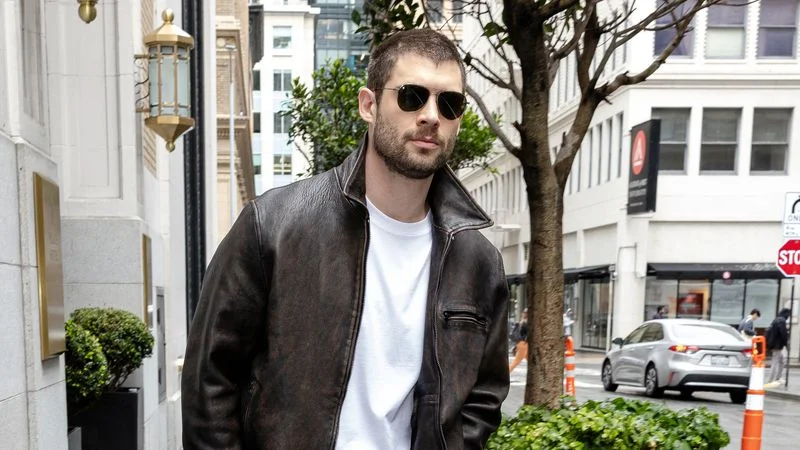 David Corenswet photographed in San Fransisco this week.