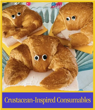 crustacean inspired consumables