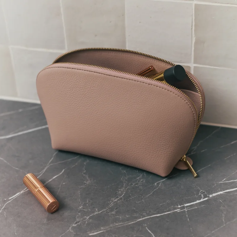 Medium Travel Case Soft Rose