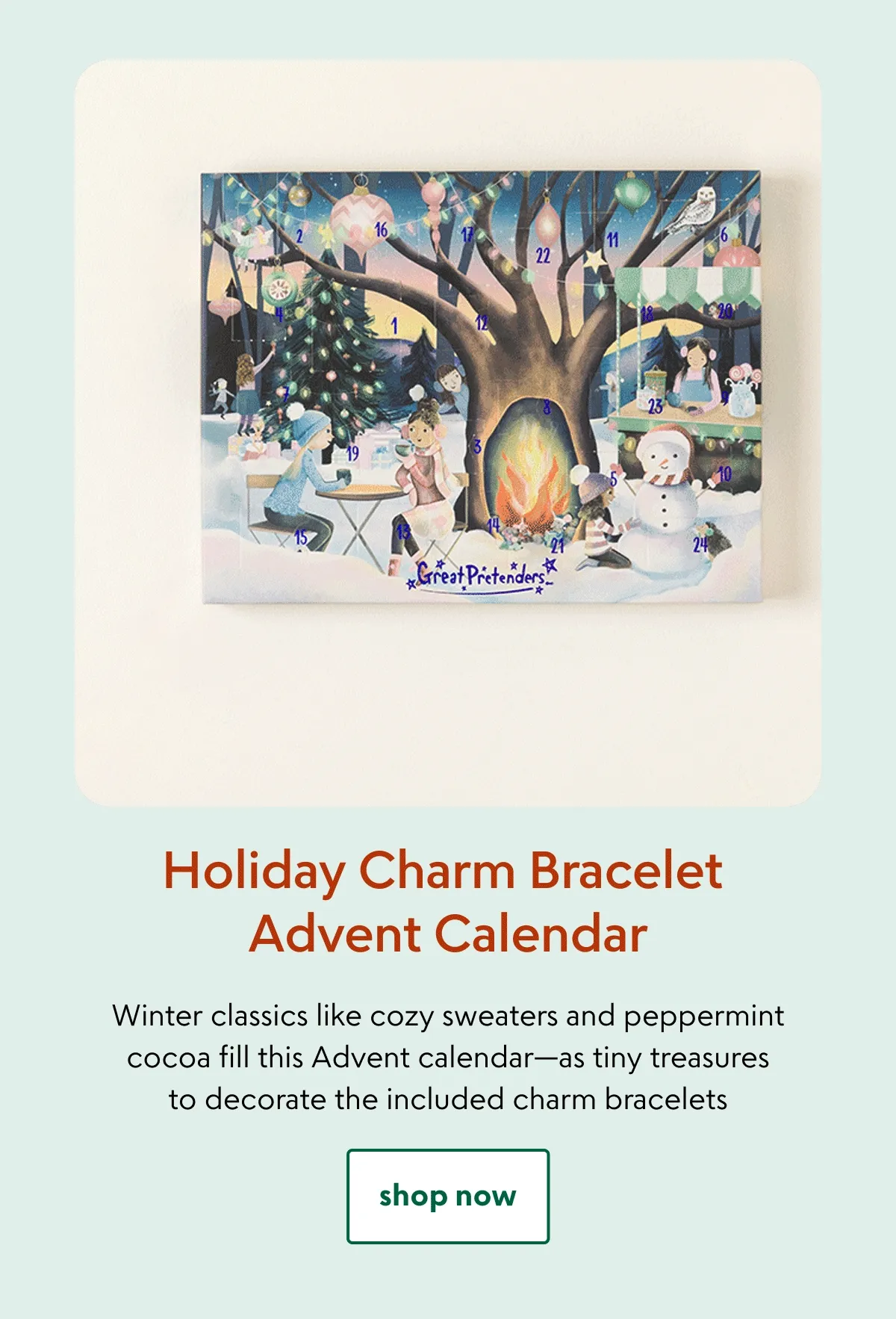 Holiday Charm Bracelet Advent Calendar