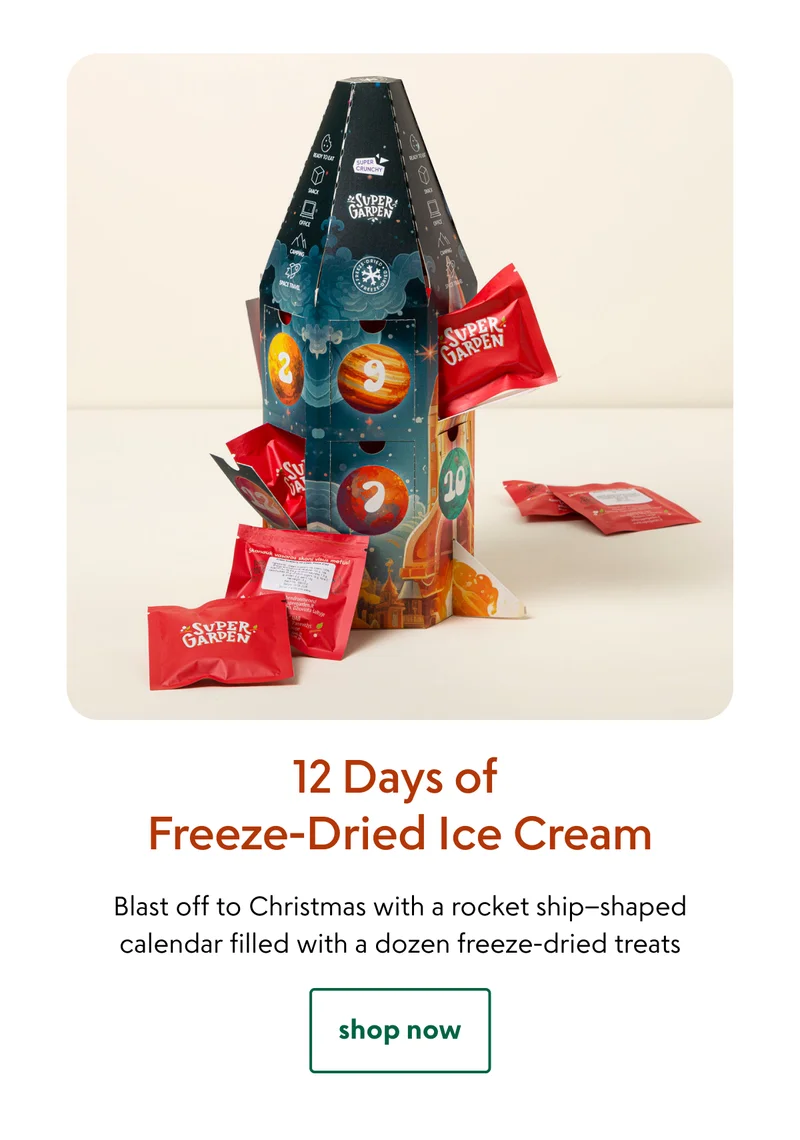 12 Days of Freeze-Dried Ice Cream