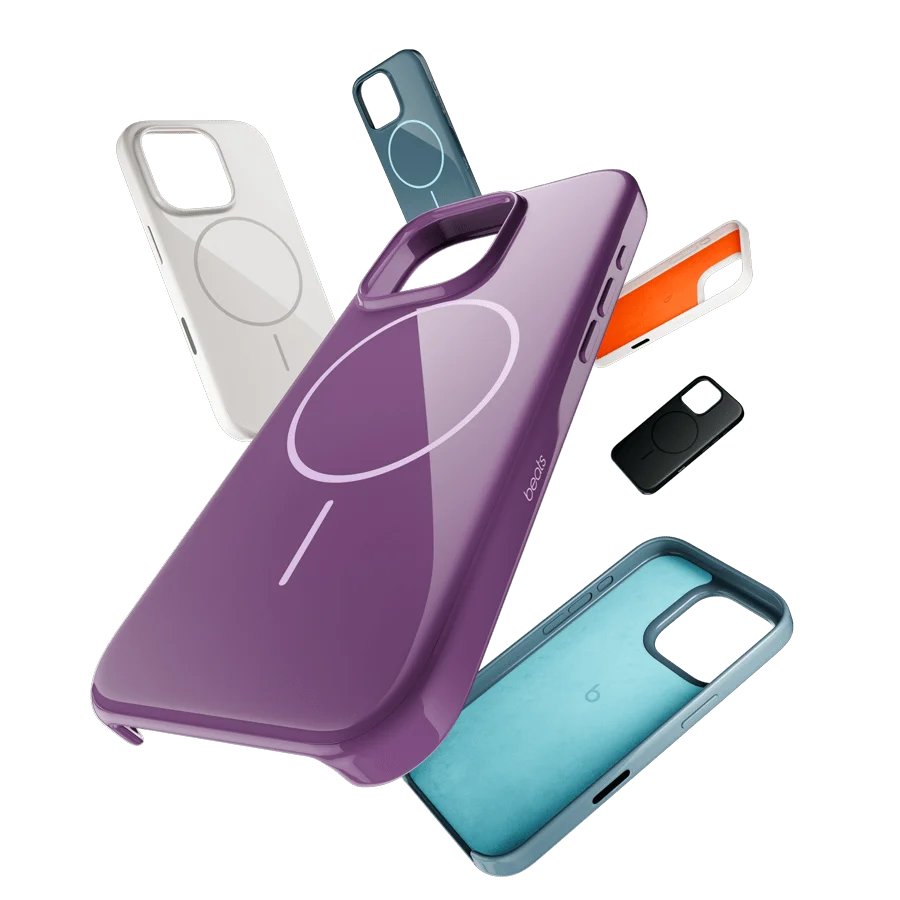 GIF animation showing all four Beats iPhone 16 Case colors