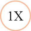 1x Points