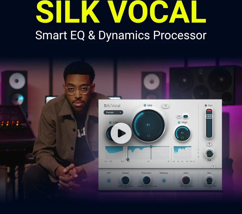 Silk Vocal – Smart EQ & Dynamics Processor | FREE during Black Friday