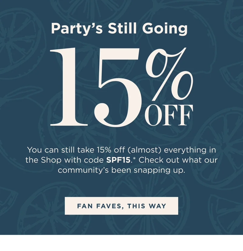 Fan faves, this way. Fan faves, this way.