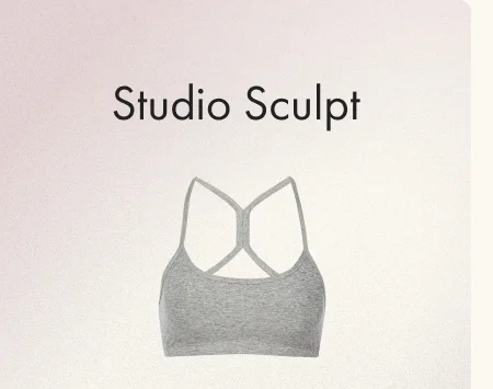 Spacedye Slim Racerback Bra in Silver Mist