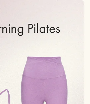 Spacedye At Your Leisure High Waisted Midi Legging in Lilac Petal Heather