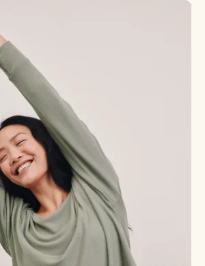Let Loose Pullover in Grey Sage