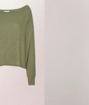 Let Loose Pullover in Grey Sage