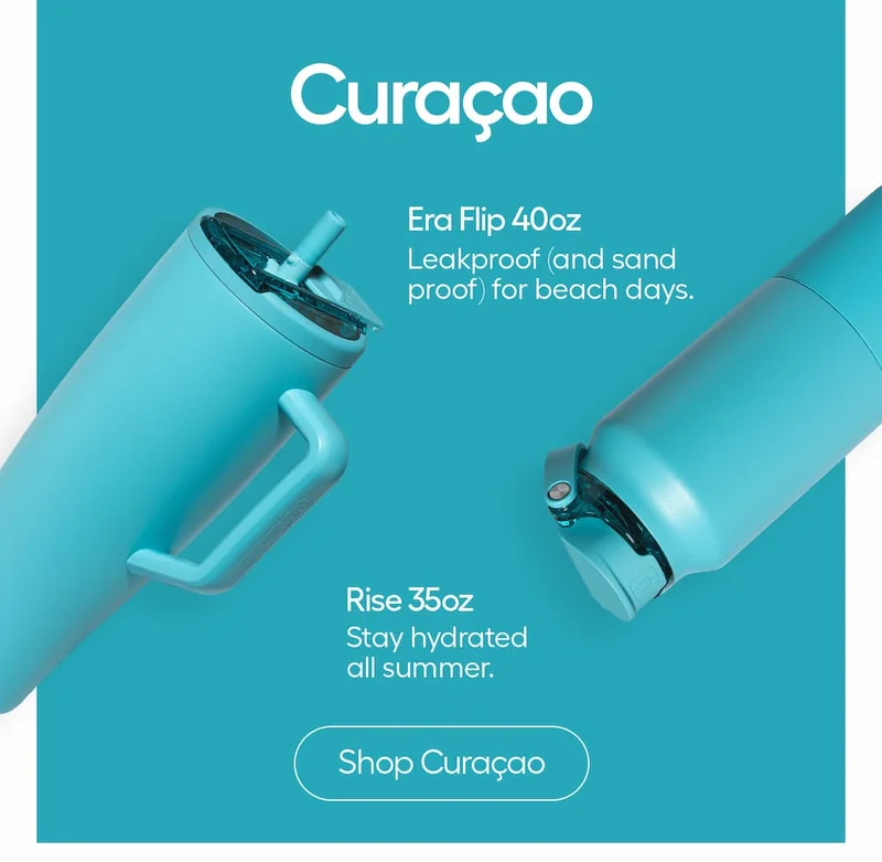 A vibrant turquoise pulled straight from coastal waters.