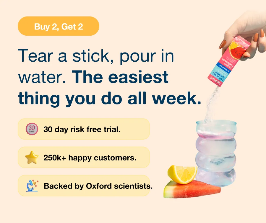Buy 2, Get 2 | Tear a stick, pour in water. The easiest thing you do all week.