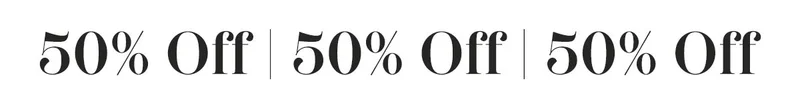 50% Off